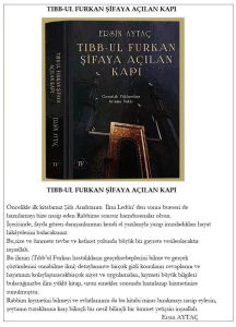 Tıbb-ul Furkan Şifaya Açılan Kapı | Ersin Aytaç - Görsel 3
